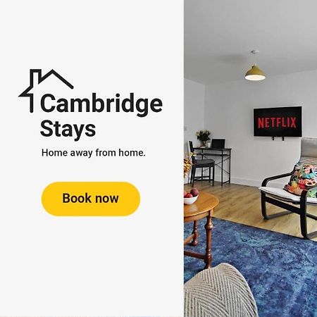 Cambridge Stays Riverside 2Br Flat-Walk To Centre-Parking-Balcony Ngoại thất bức ảnh