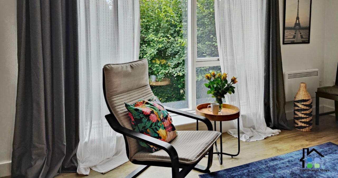 Cambridge Stays Riverside 2Br Flat-Walk To Centre-Parking-Balcony Ngoại thất bức ảnh