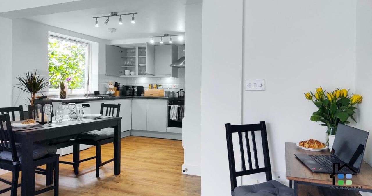 Cambridge Stays Riverside 2Br Flat-Walk To Centre-Parking-Balcony Ngoại thất bức ảnh